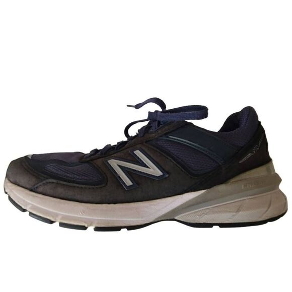 New Balance Womens W990NVS Blue Suede Running Shoe Made in USA Size 10 - Picture 1 of 12